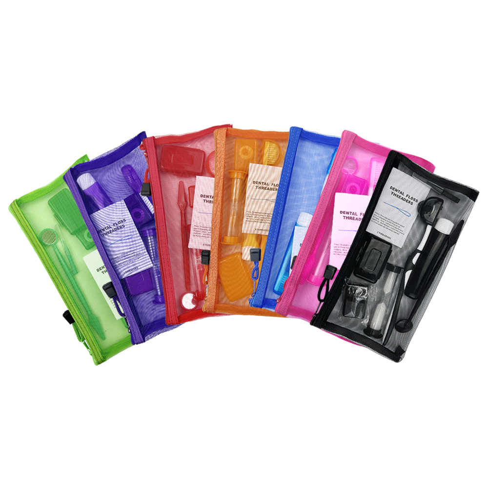 Teeth Whitening Brush - 8 stks/set Orthodontische Tandheelkundige Zorg Borstel