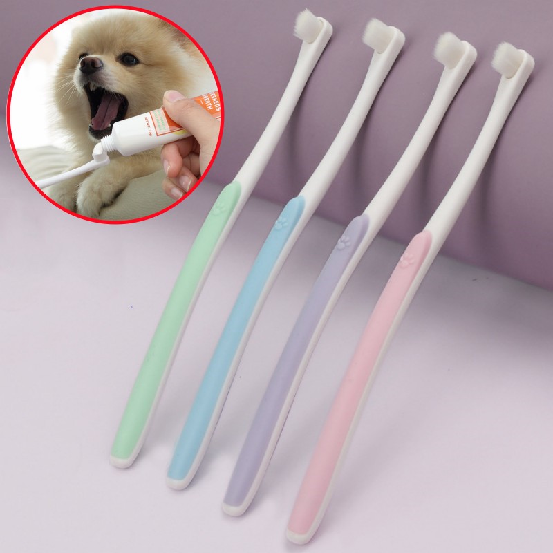 Teeth Whitening Brush - Hondentandenborstel Hondentanden Reinigen Zacht haar Tandenborstel