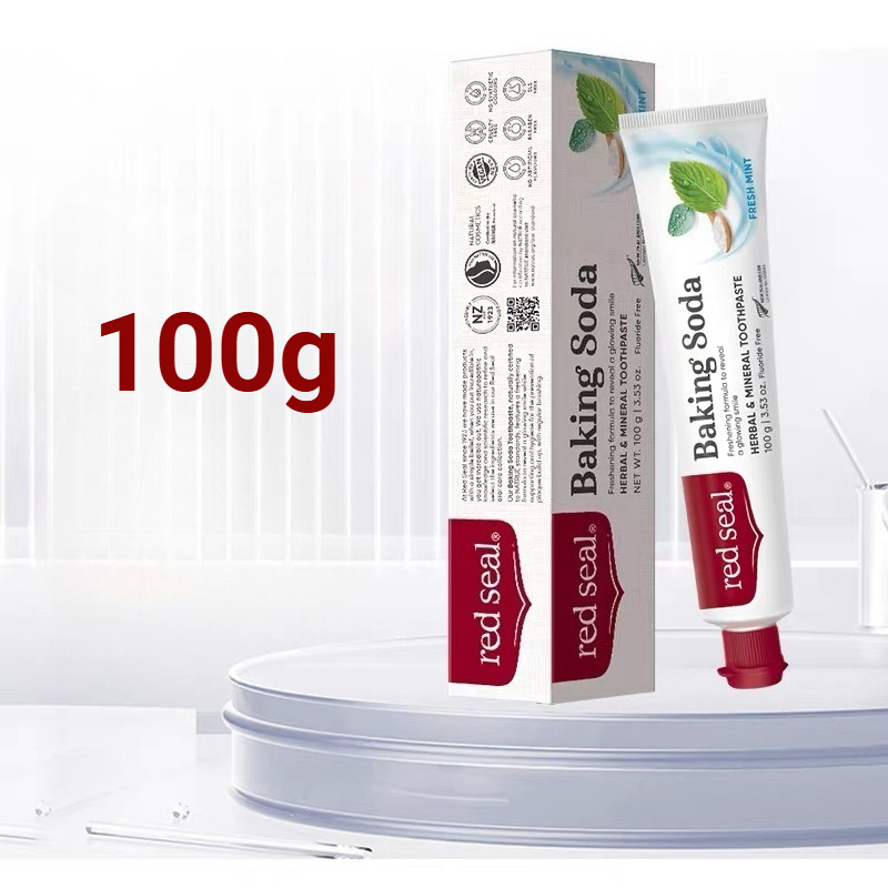 Teeth Whitening With Baking Soda - Red Seal Nieuw-Zeeland baksoda-tandpasta 100 g,