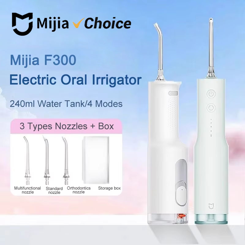 Teeth Whitening Zoom - Mijia Elektrische Monddouche F300 Tandheelkundige Waterstraal