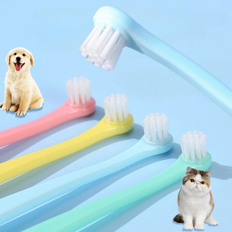Teeth Whitening Brush - Hondentandenborstel Hondentandenreiniging Borstel met kleine kop