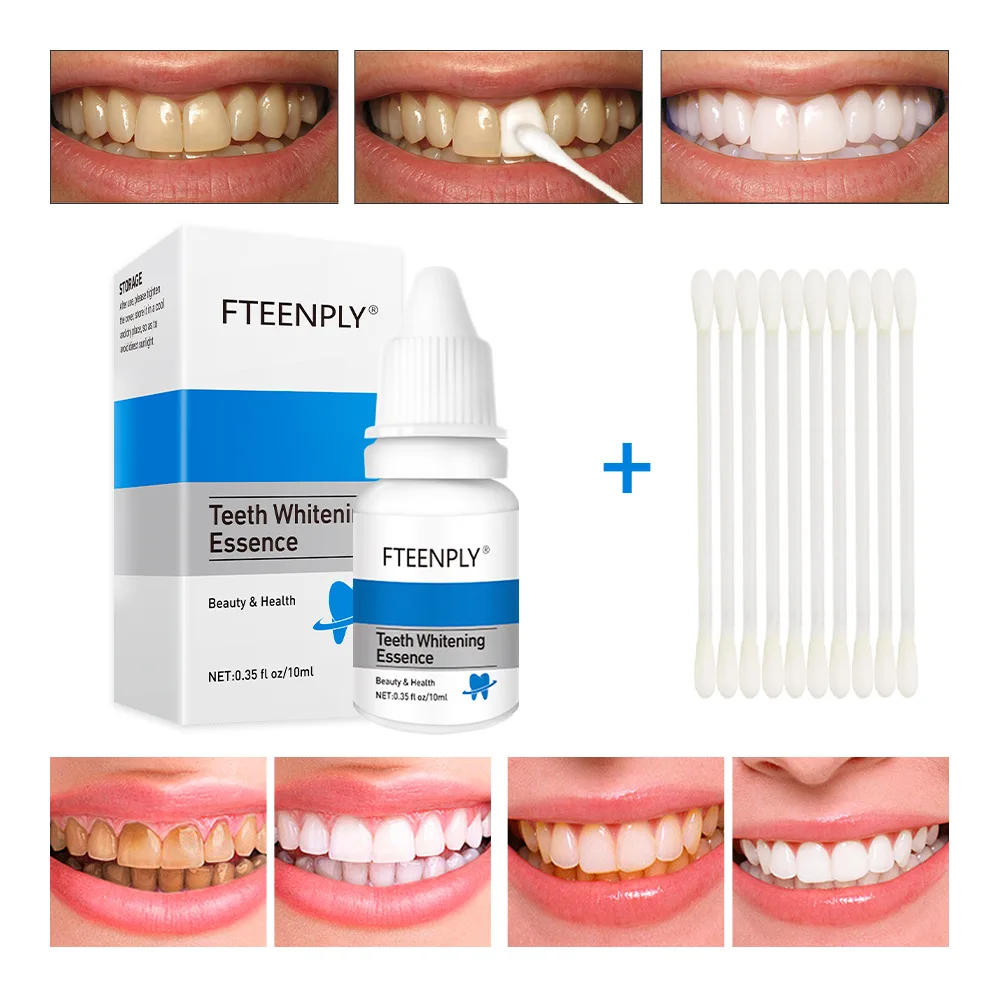Teeth Whitening At Home - Fteenply Tanden Whitening Essentie Poeder Mondhygiëne