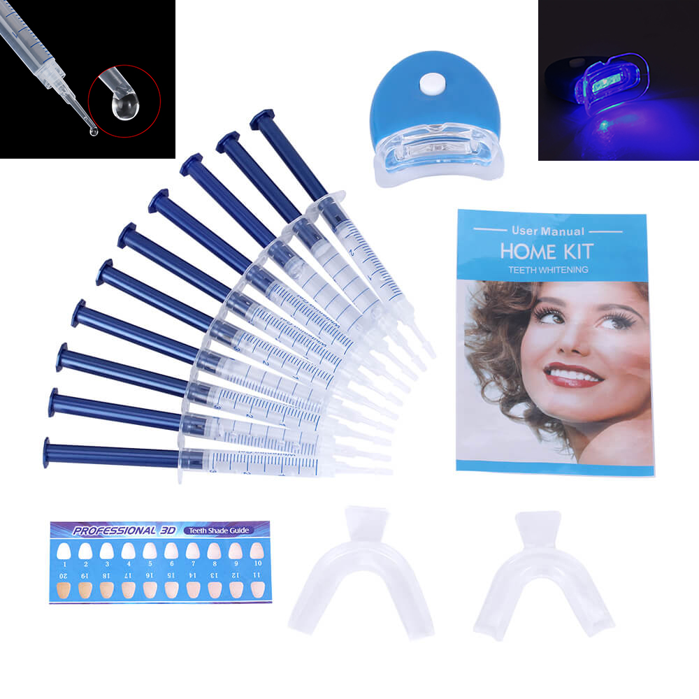 Teeth Whitening At Home - 1 set Tanden Whitening 44% Peroxide