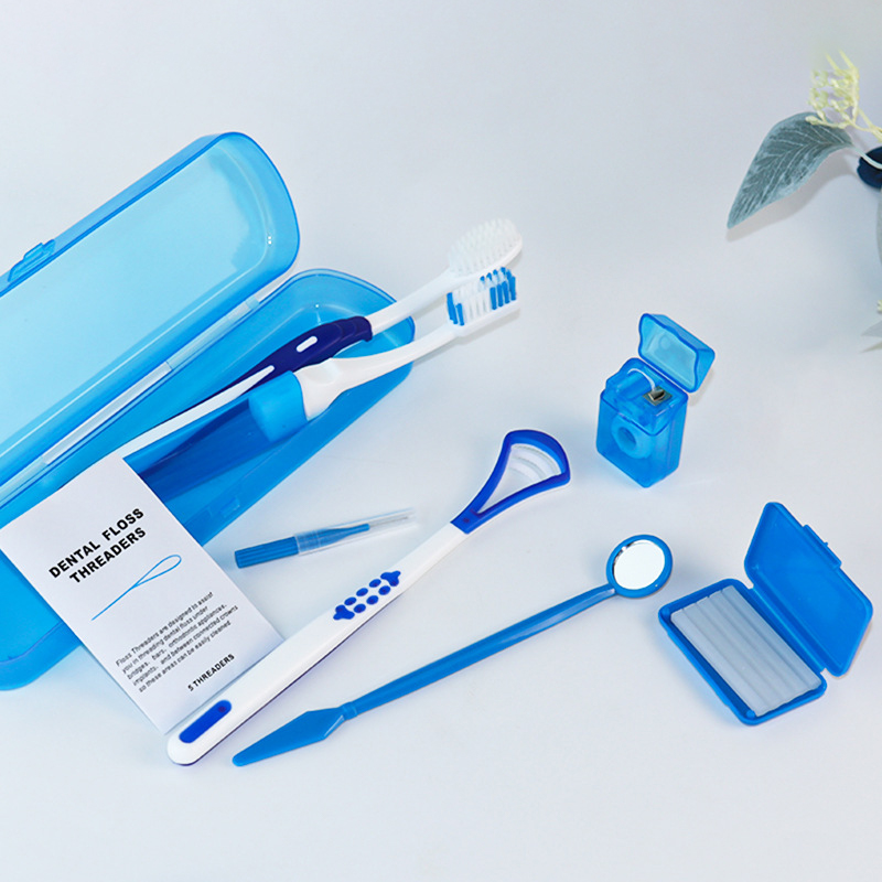 Teeth Whitening Brush - 8 stks/set Tandheelkundige Verzorging Borstel Kit