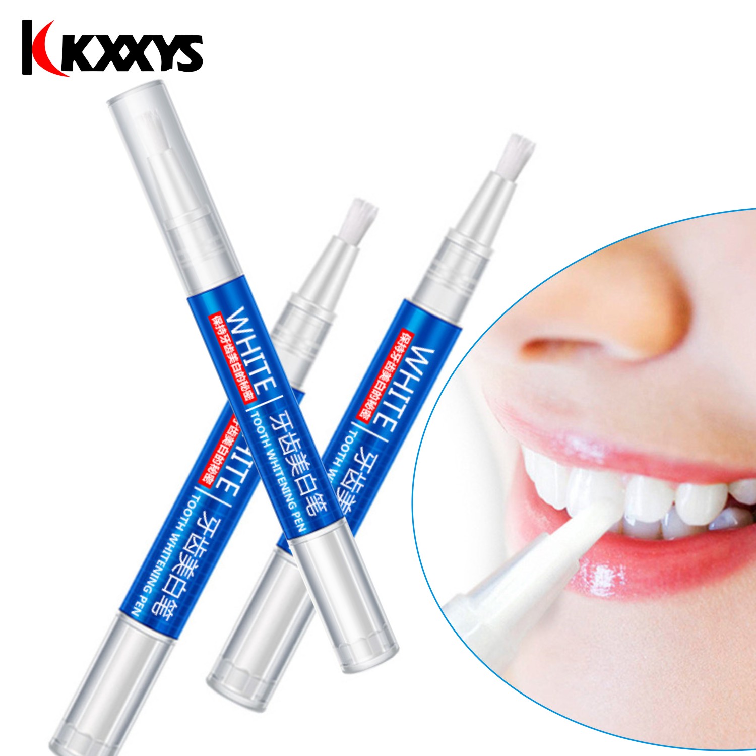 Whitening Pen Bleach - 2 Stuks * 3Ml Populaire White