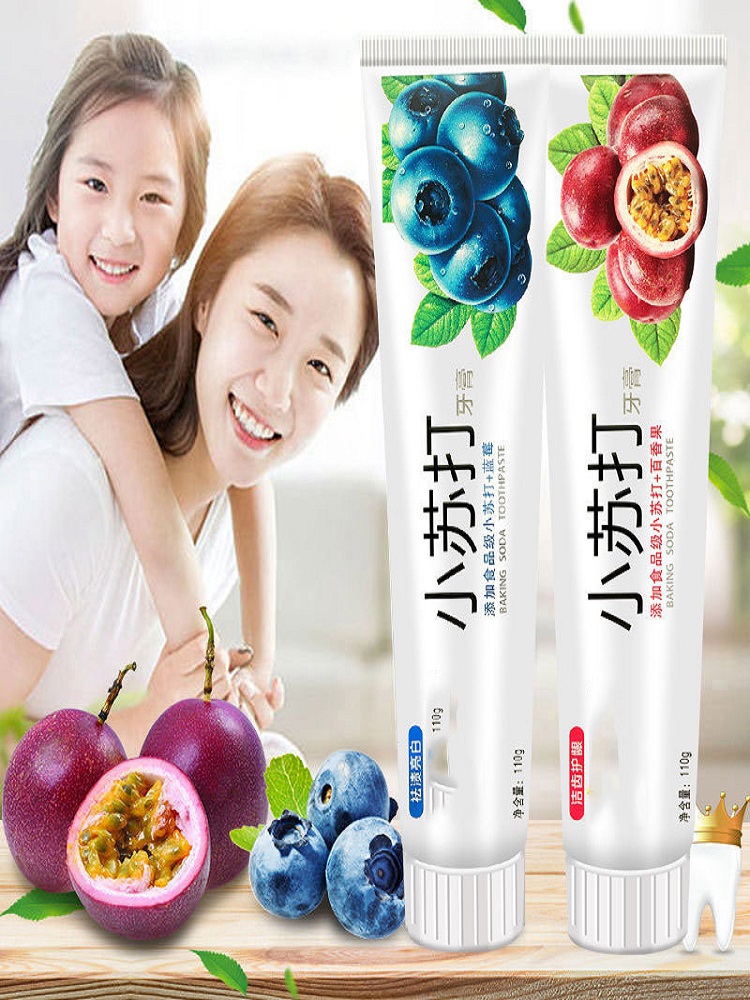 Teeth Whitening With Baking Soda - Fruitsmaak Baking Soda Tandpasta, Krachtige Decontaminatie