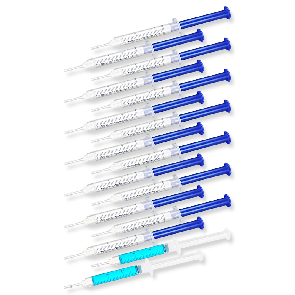 Teeth Whitening At Home - Tandenbleekgel met munt smaak, zachte bleekgel,