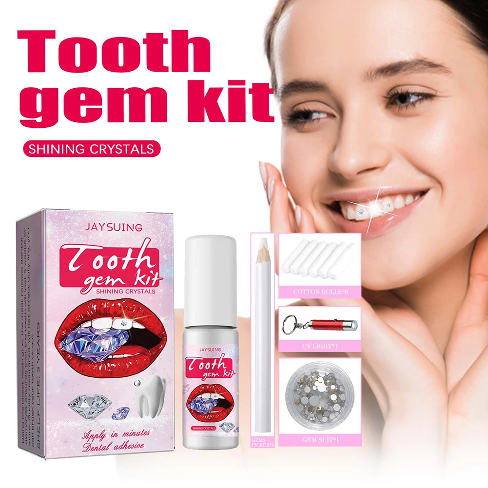 Teeth Whitening Zoom - Diy Tand Edelstenen Kit Met Kristallen