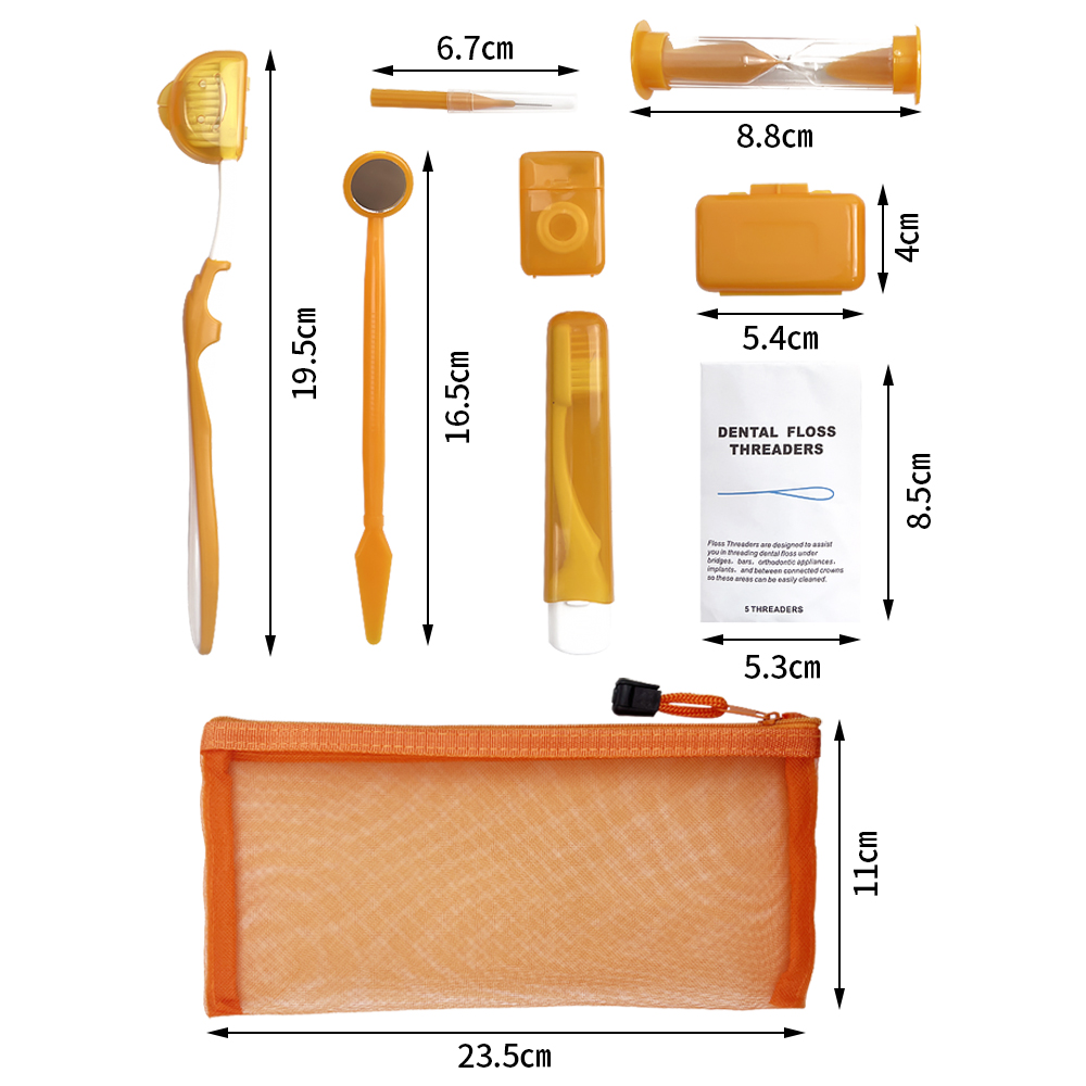 8 stks/set Orthodontische Tand - Teeth Whitening Brush recensie en prijs