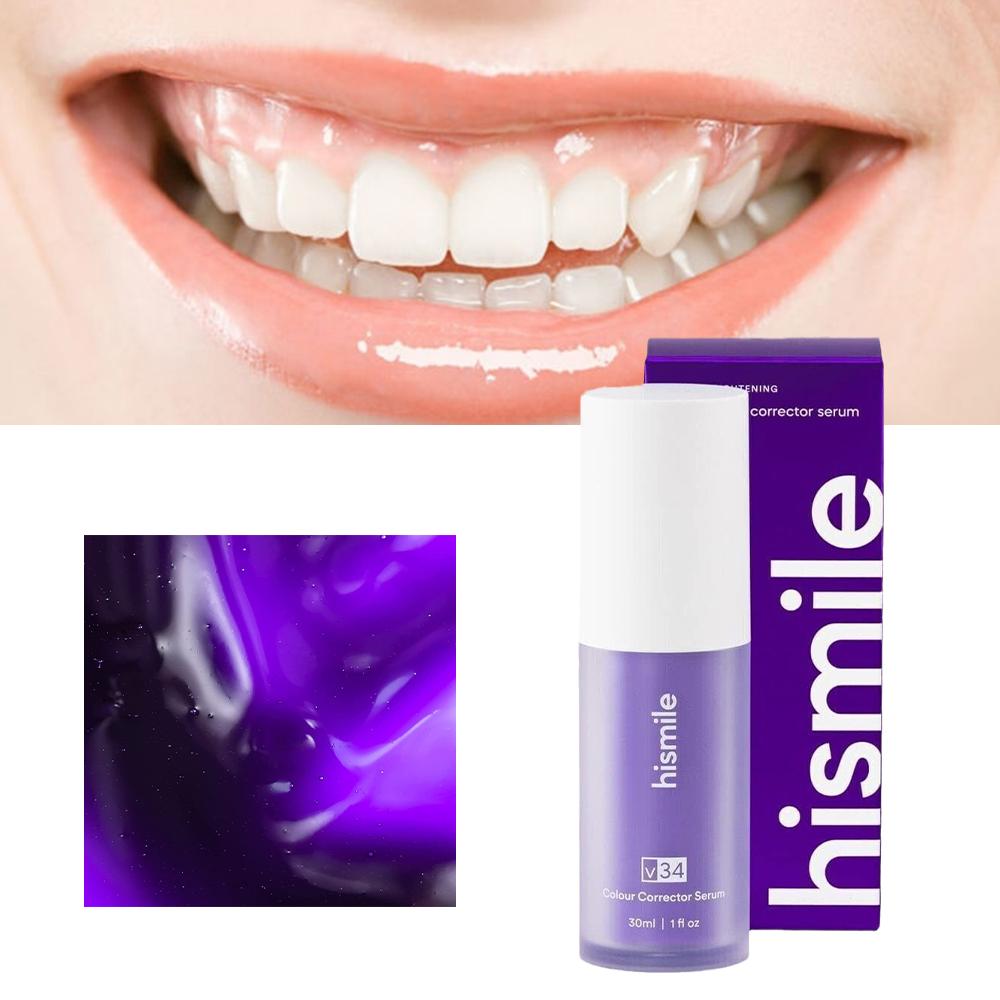 Hismile V34 Verlichtende Paars - Teeth Whitening Treatment recensie en prijs