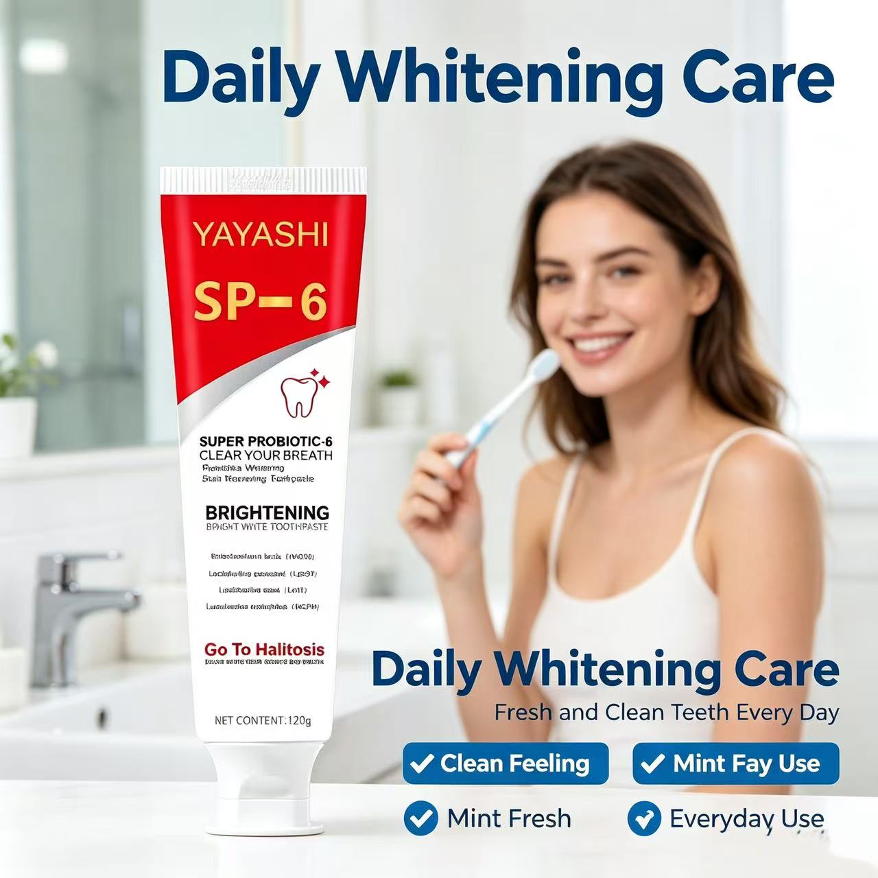 Sp-6 Probiotische Tandpasta Ve - Teeth Whitening Treatment recensie en prijs