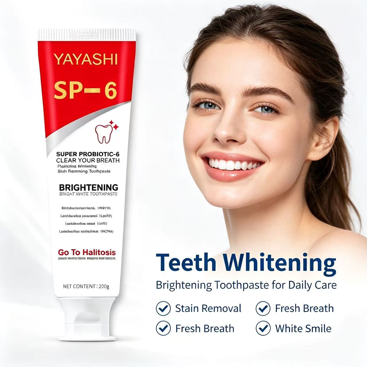 Sp-6 Probiotische Tandpasta Ve - Teeth Whitening Treatment recensie en prijs