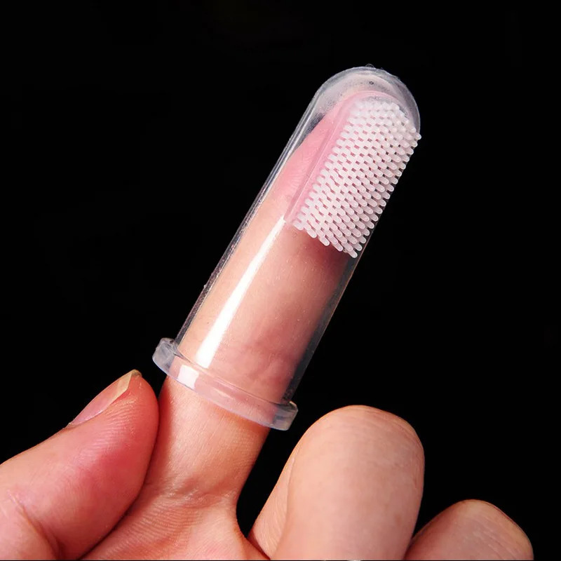 Zachte siliconen vingertandenb - Teeth Whitening Brush recensie en prijs