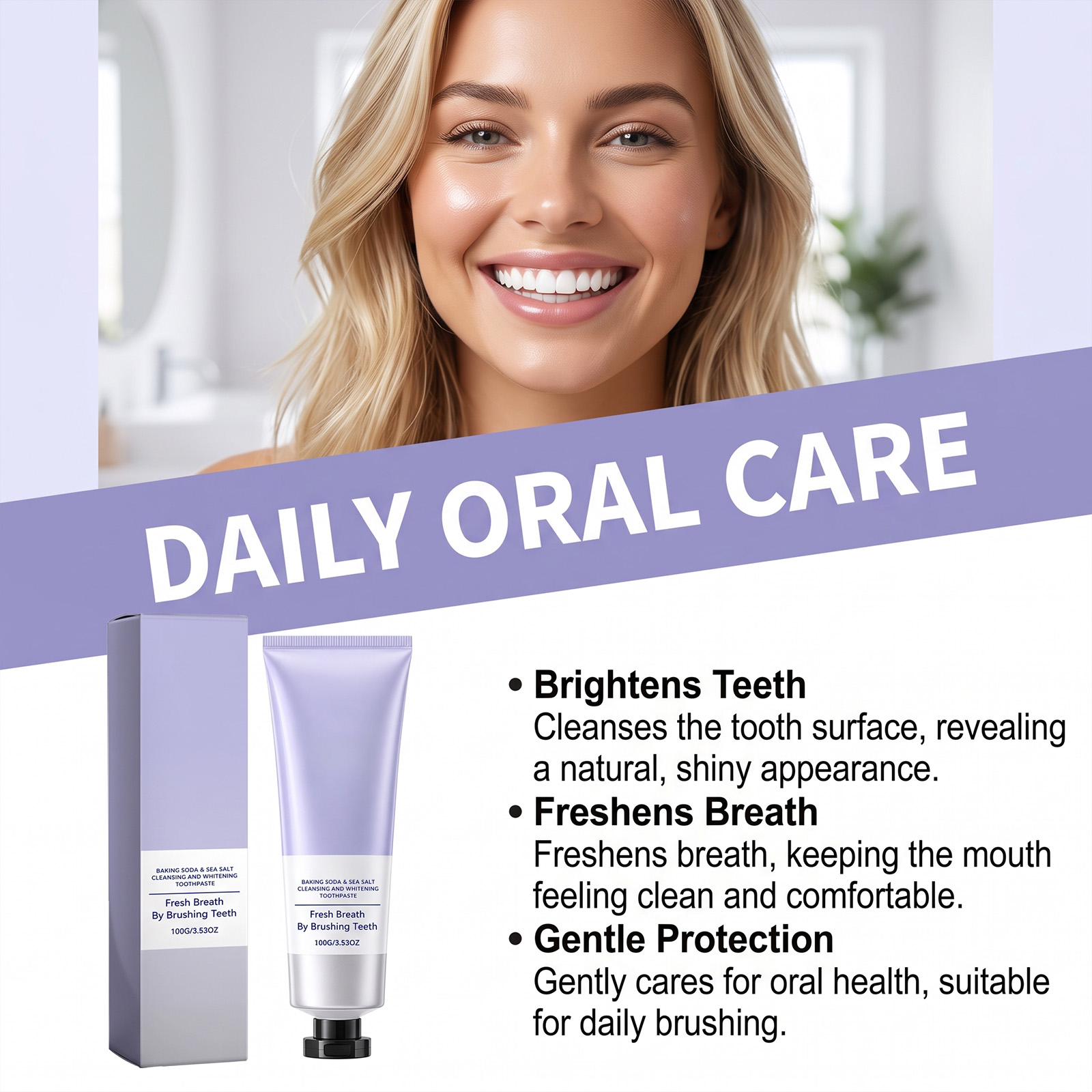 Zeezout Whitening Tandpasta Ba - Teeth Whitening With Baking Soda recensie en prijs