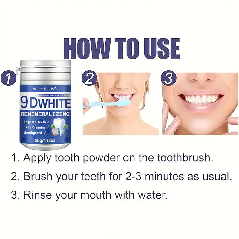 9D White Ice Double Mint Tandp - Teeth Whitening With Baking Soda recensie en prijs