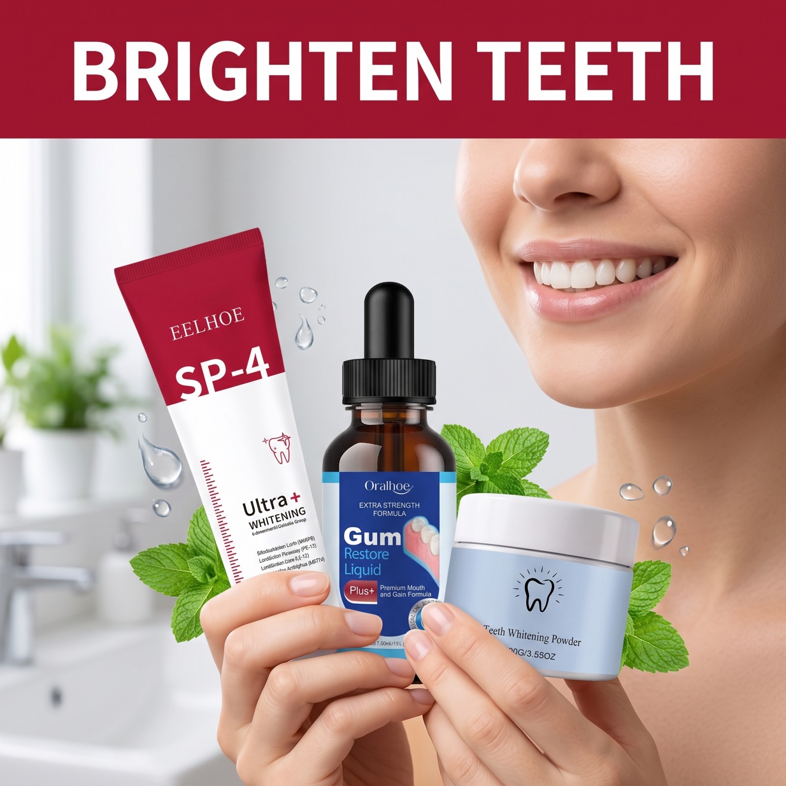 Mondverzorgingsset: Whitening  - Teeth Whitening At Home recensie en prijs