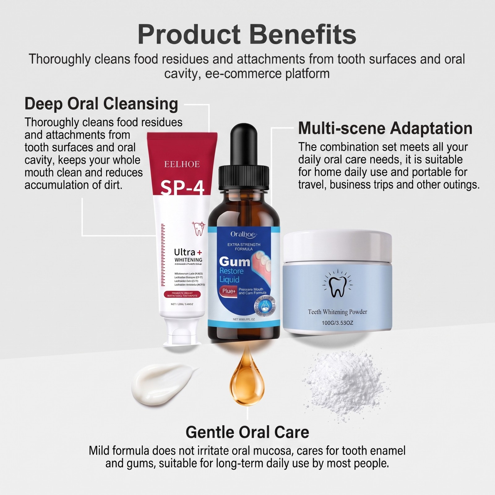Mondverzorgingsset: Whitening  - Teeth Whitening At Home recensie en prijs