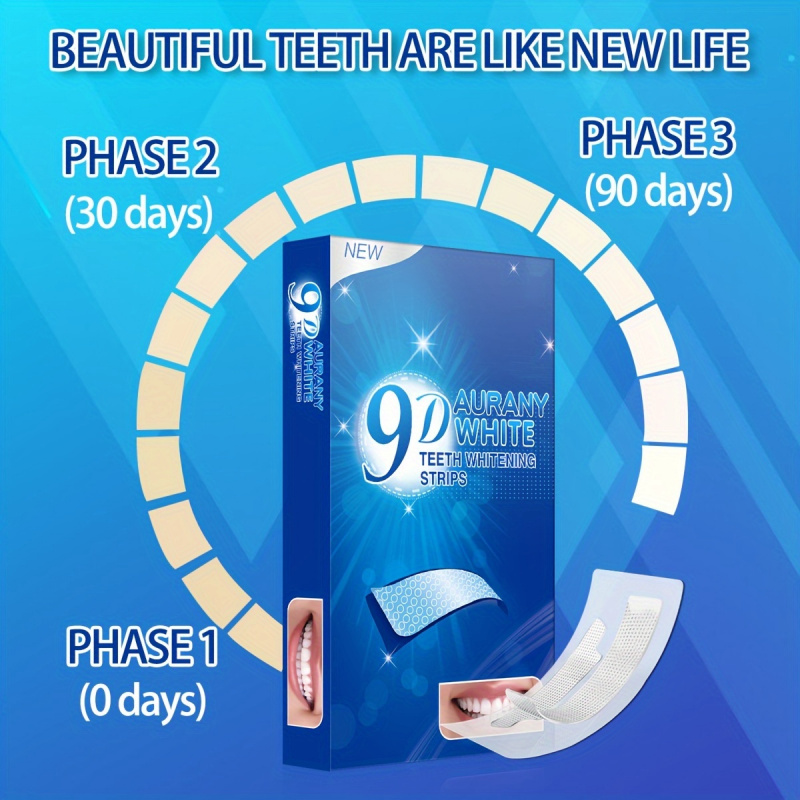 21 paar 9D Aurany witte tanden - Teeth Whitening Results recensie en prijs