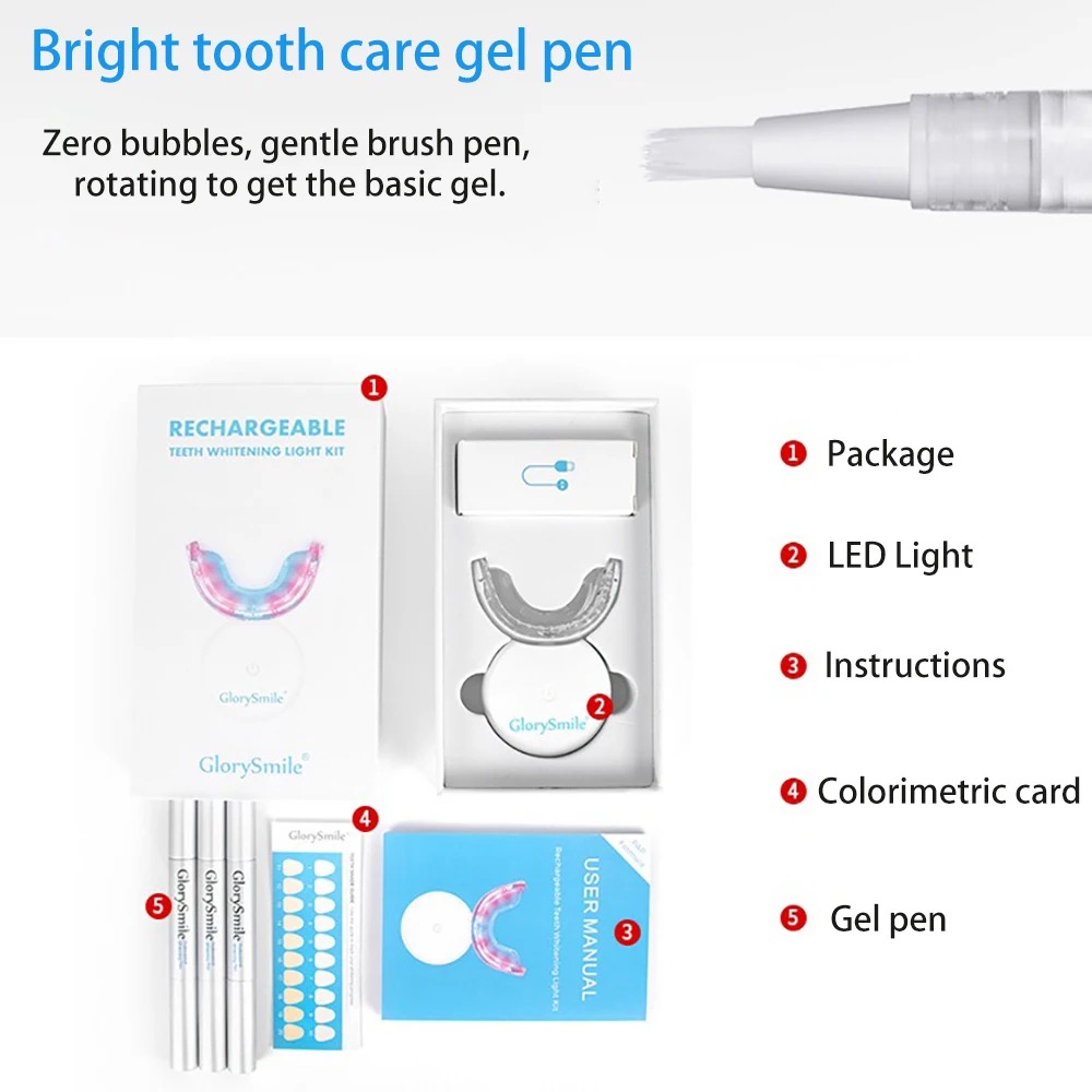 Draadloos oplaadbare tandenble - Whitening Pen Bleach recensie en prijs