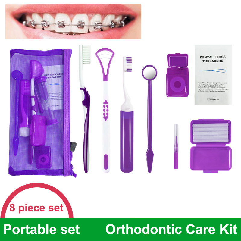 8 stks/set Tandheelkundige Ver - Teeth Whitening Brush recensie en prijs