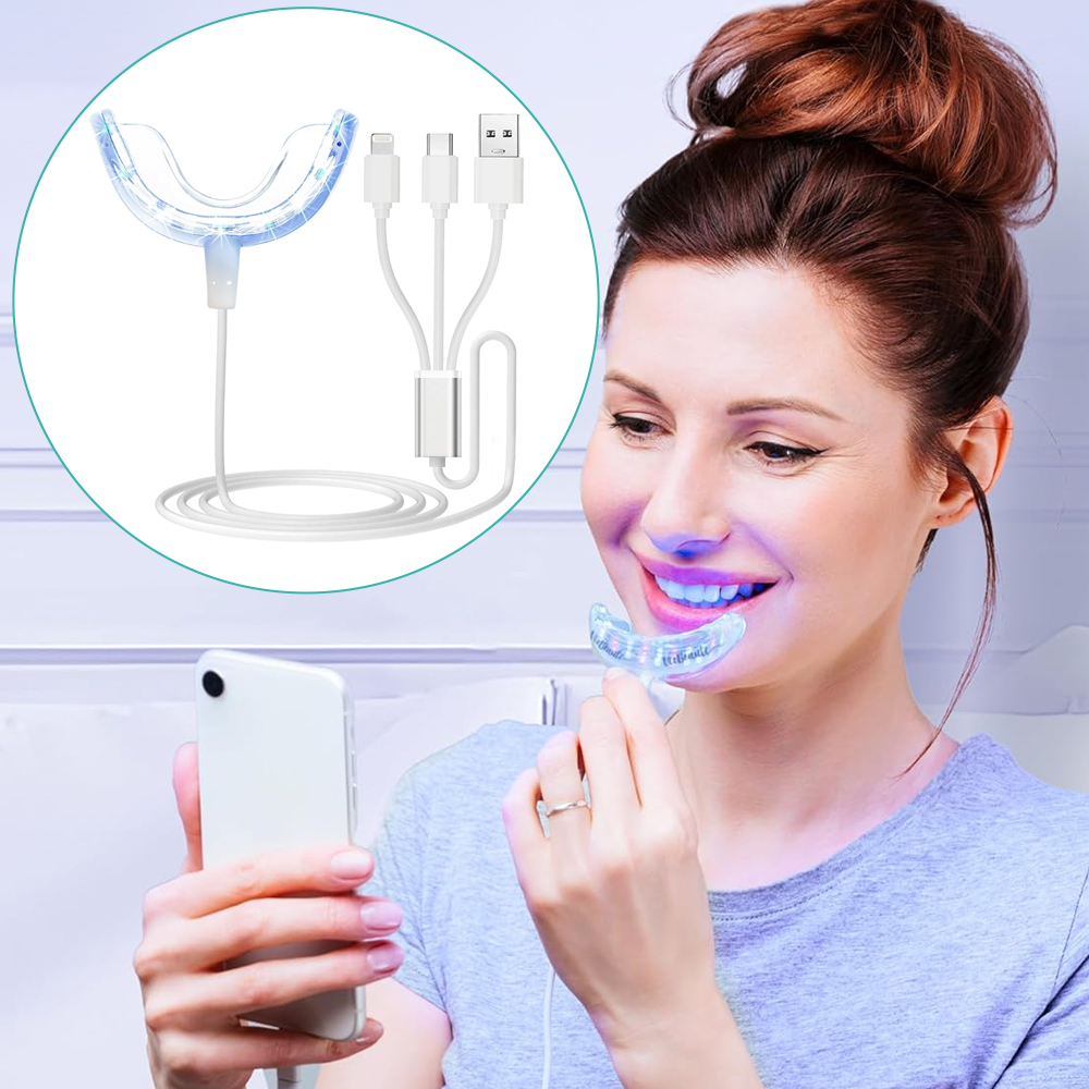 Tanden bleken versneller licht - Teeth Whitening With Trays recensie en prijs