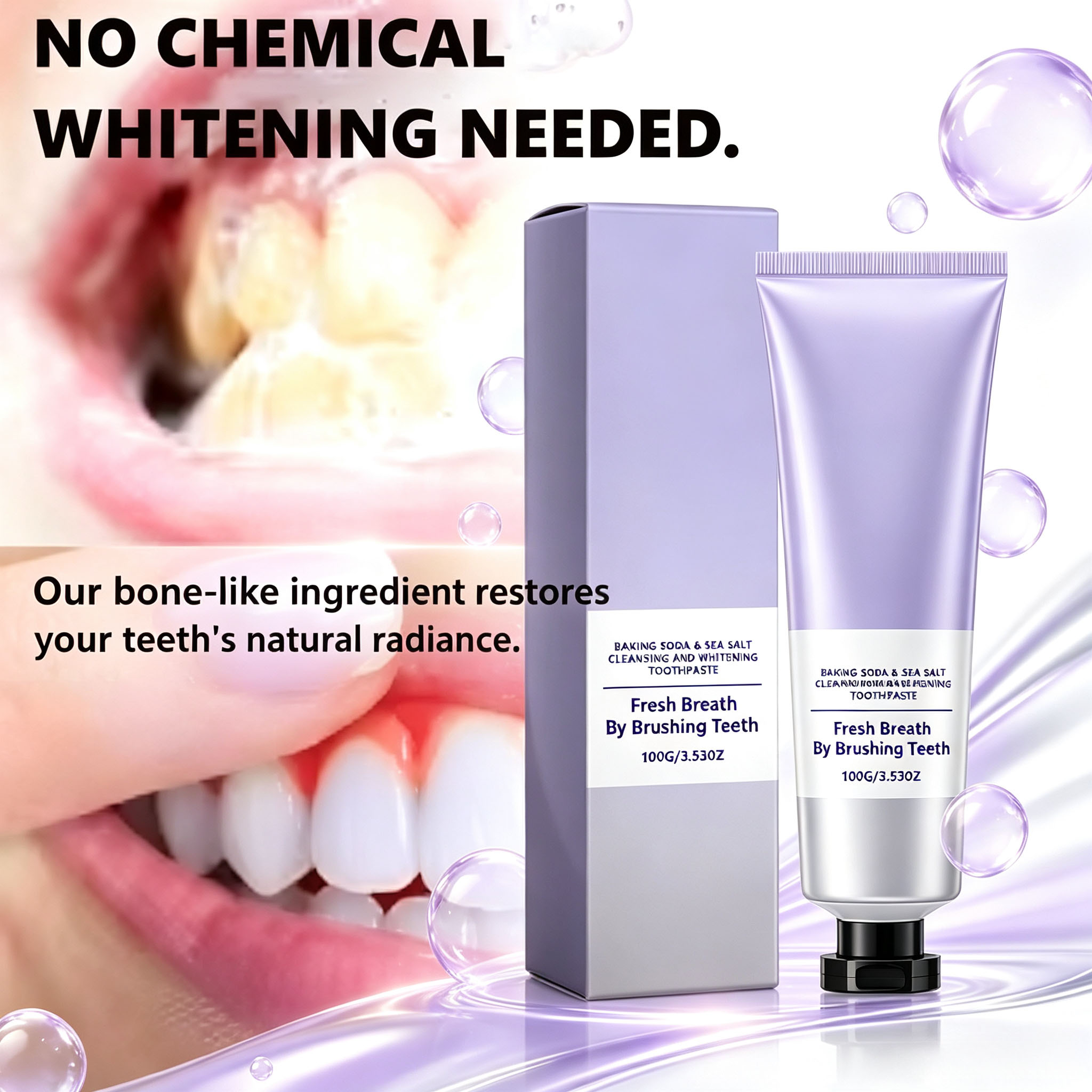 Baking Soda & Zeezout Tandpast - Teeth Whitening With Baking Soda recensie en prijs