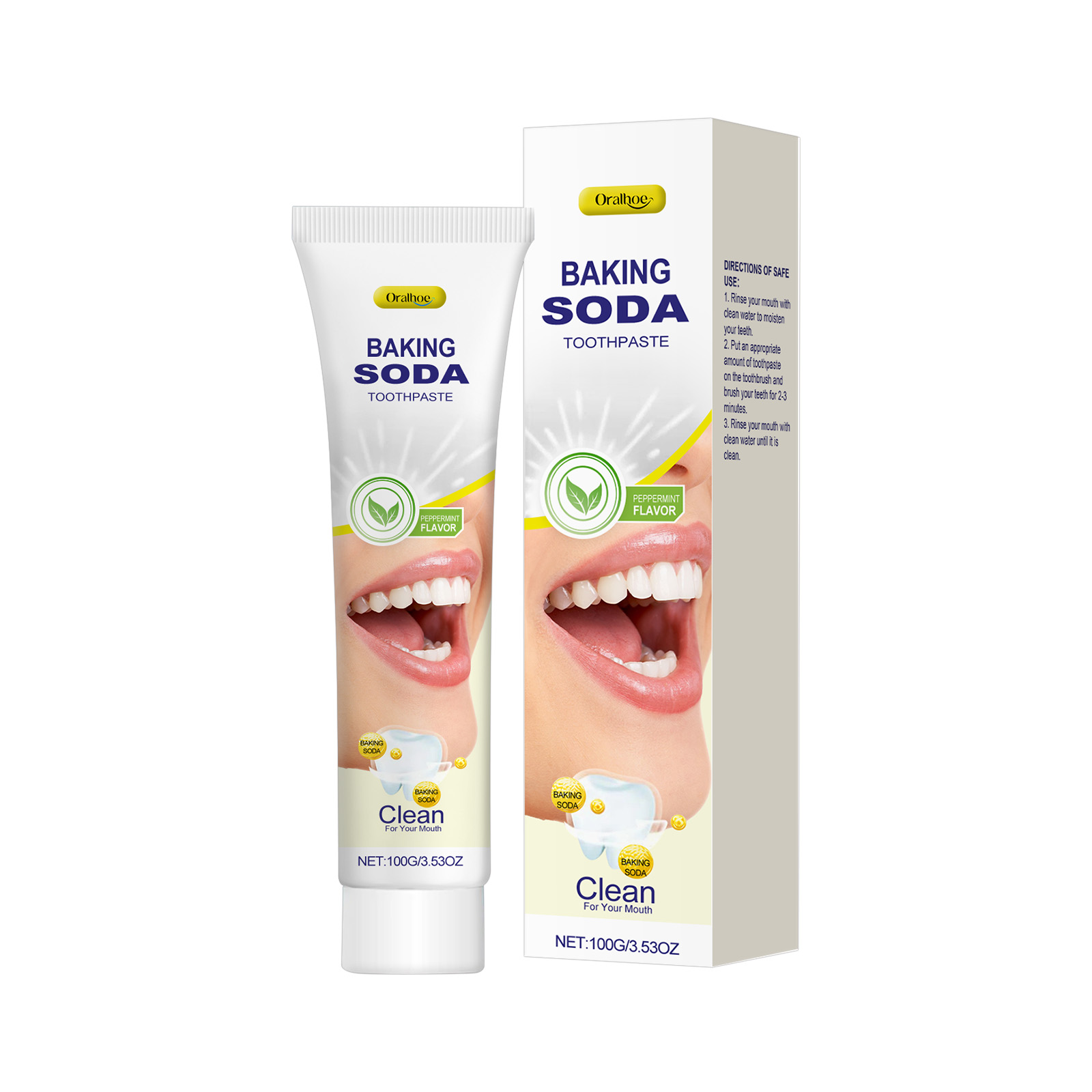 Baking Soda Tandpasta Diepe re - Teeth Whitening With Baking Soda recensie en prijs