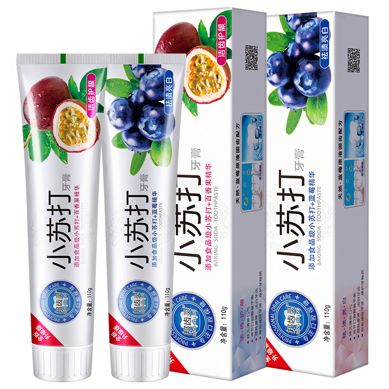 Fruitsmaak Baking Soda Tandpas - Teeth Whitening With Baking Soda recensie en prijs