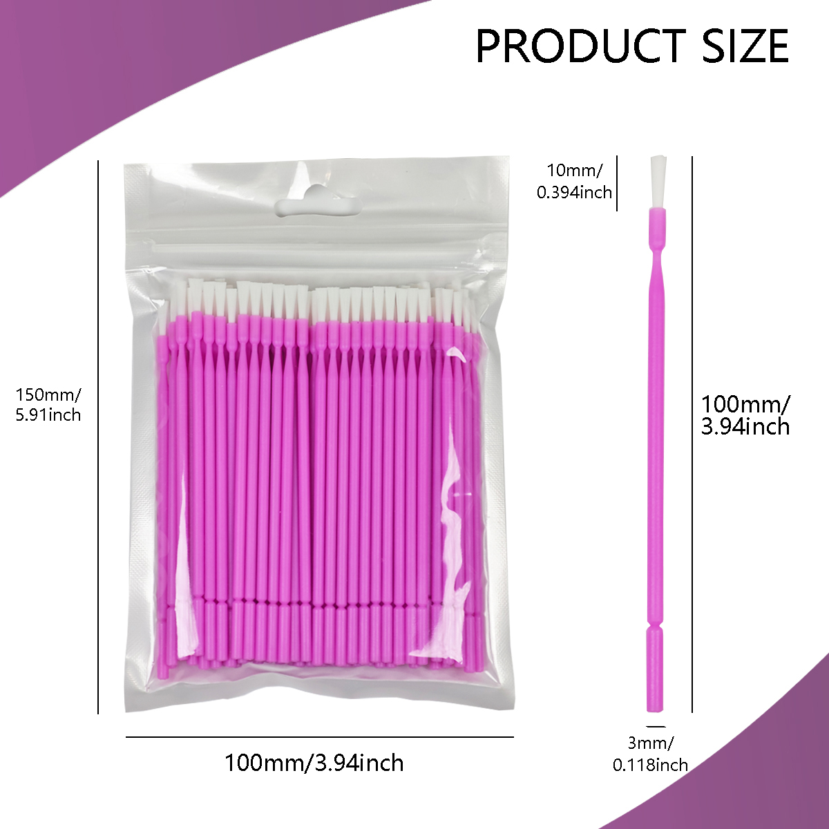 100 Stuks Tandheelkundige Wegw - Teeth Whitening Brush recensie en prijs