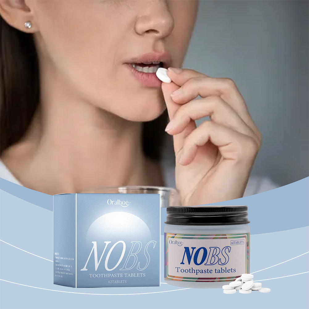 NOBS Tandpasta-tabletten - Nan - Teeth Whitening With Baking Soda recensie en prijs
