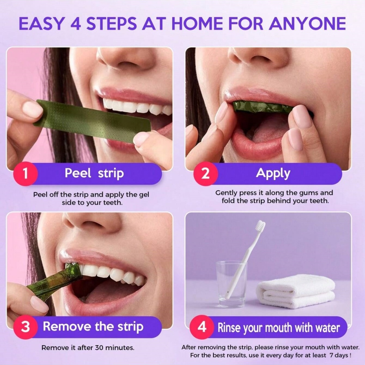 Deluxe Tanden Whitening Sticke - Teeth Whitening Results recensie en prijs