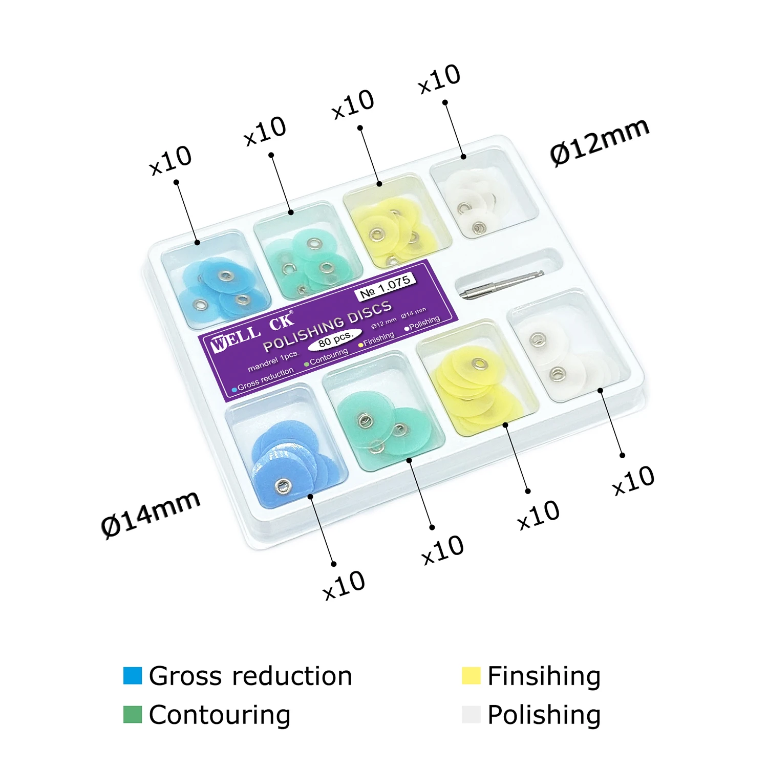 WELLCK Tandheelkundige Polijst - Teeth Whitening Home recensie en prijs
