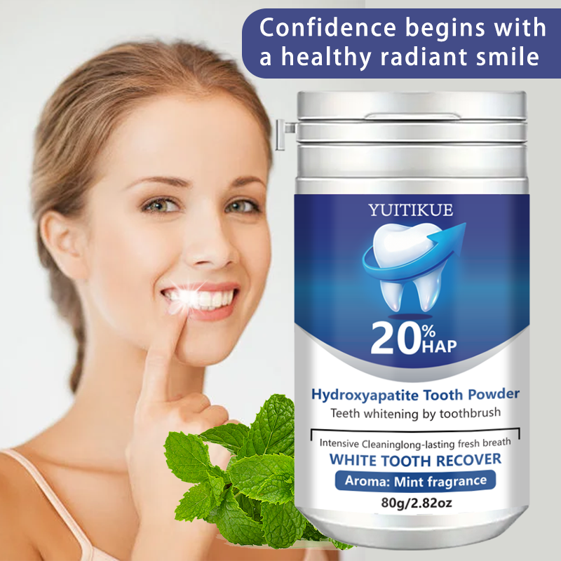 20% HAP Hydroxyapatite Tandpoe - Teeth Whitening With Baking Soda recensie en prijs
