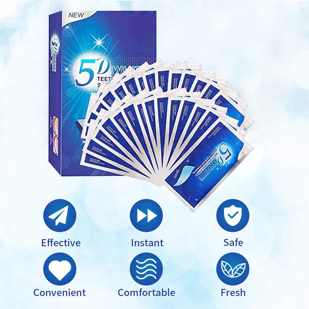 5D Witmakende Tandstrips, Whit - Teeth Whitening At Home recensie en prijs