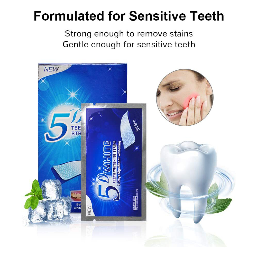 5D Witmakende Tandstrips, Whit - Teeth Whitening At Home recensie en prijs