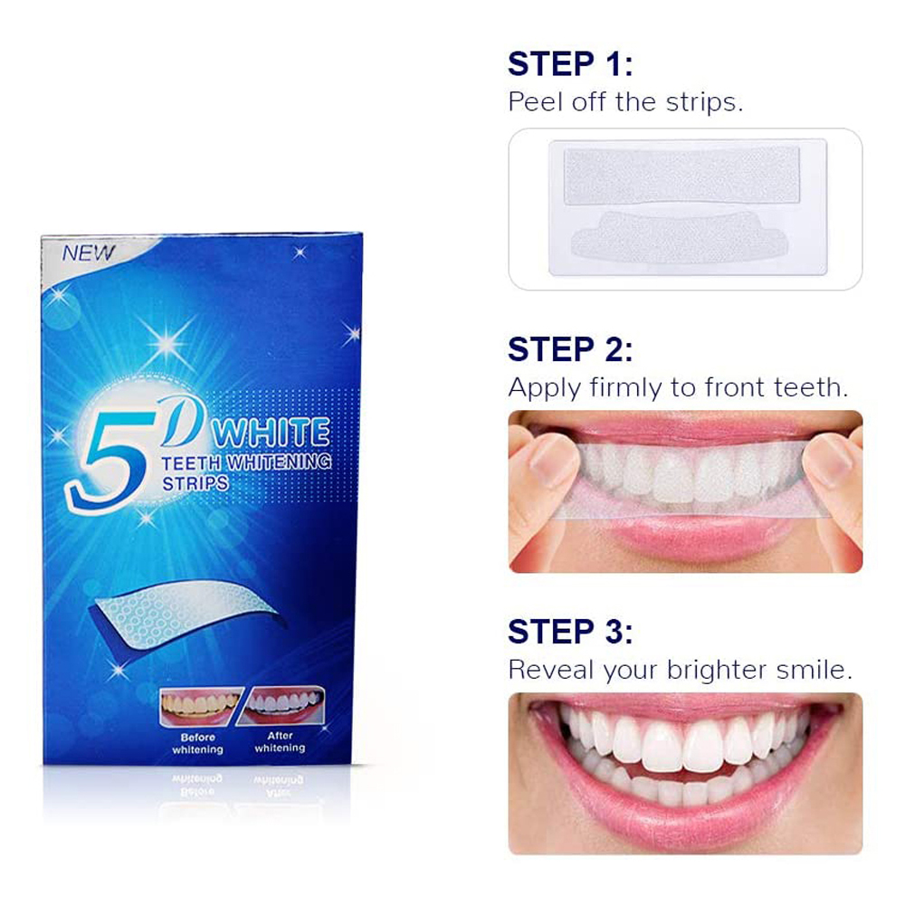 5D Witmakende Tandstrips, Whit - Teeth Whitening At Home recensie en prijs